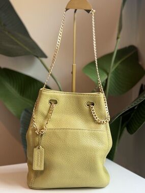 Coach Pebbled Leather Bag